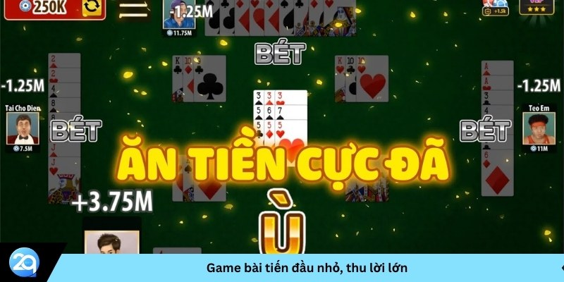 game bài tiến lên ăn tiền thạta